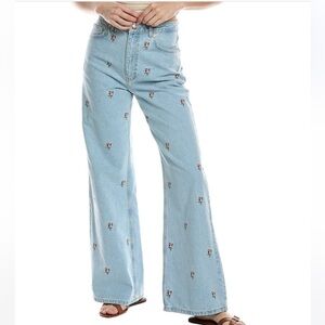 FARM RIO Rose Embroidery Jeans size 27